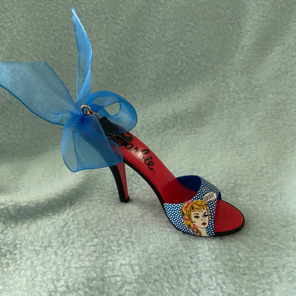 Hallmark Keepsake Ornament Pop Art Barbie Doll Shoesational 2016